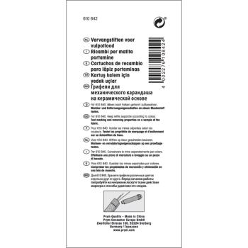 Preview: Ersatzminen für Minenstift, Ø 0,9mm, farbig sortiert