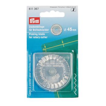 Preview: Zacken-Ersatzklinge für Rollschneider, 45mm