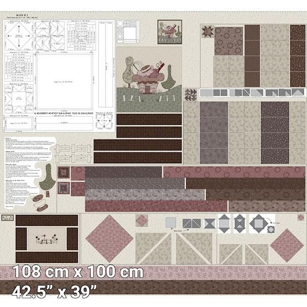 Cup Cake Quilt – Block of the Month 2027 by Quilt My Design