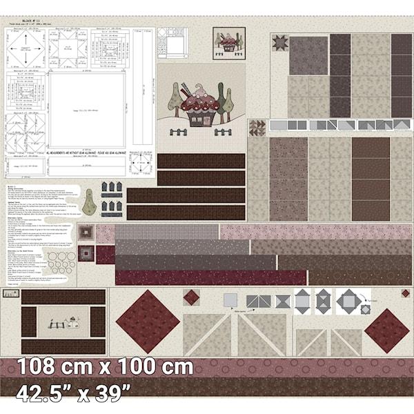 Cup Cake Quilt – Block of the Month 2027 by Quilt My Design